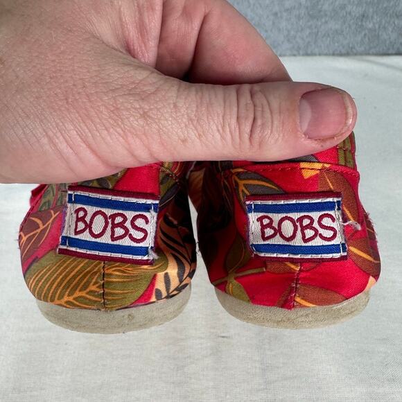 Bobs by Sketchers Woman's sz 6 Worls Botanical Gardens Close Toe Espadrille - Picture 8 of 9